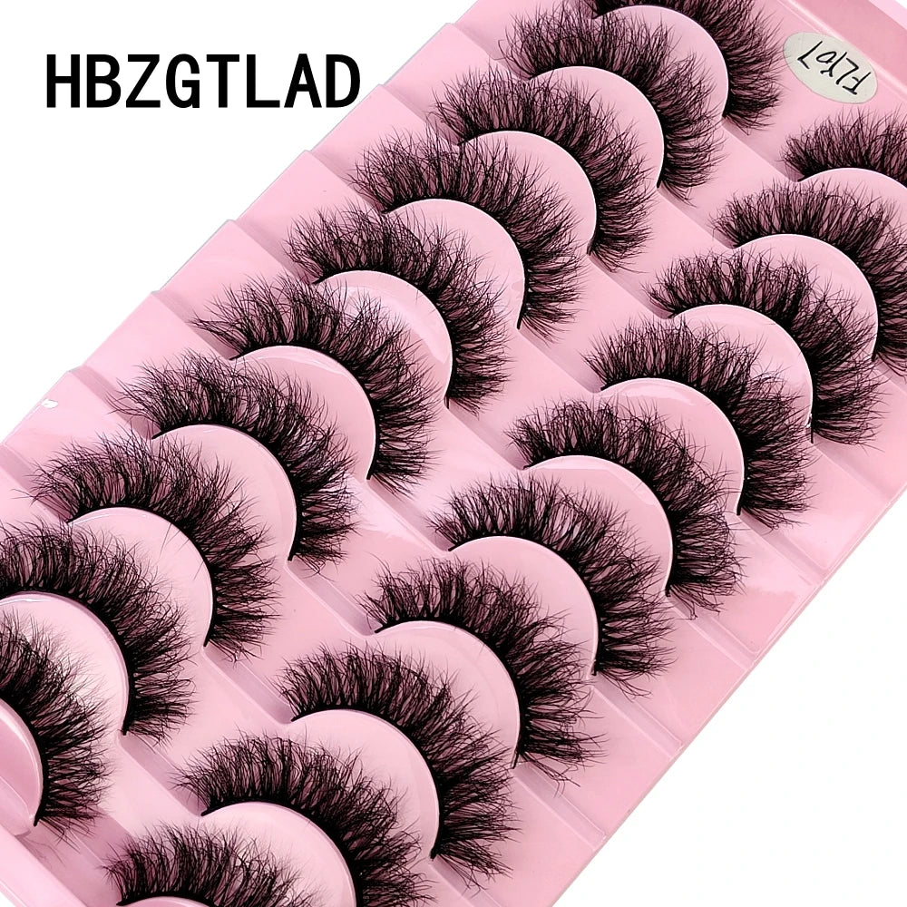Handmade False Eyelashes Natural Nude Makeup