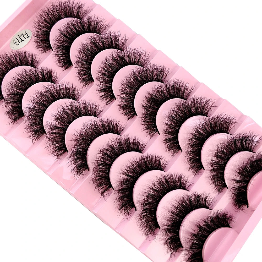 Handmade False Eyelashes Natural Nude Makeup