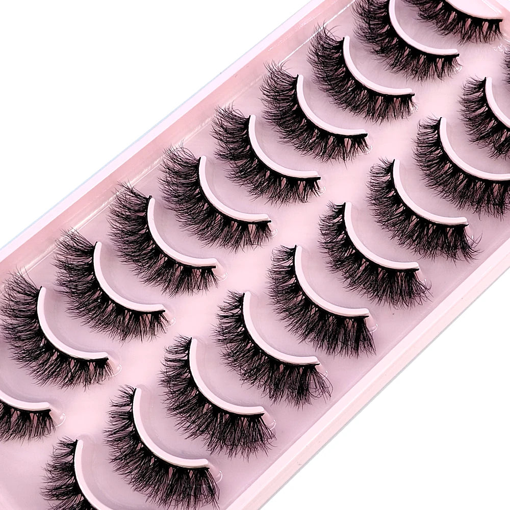 Handmade False Eyelashes Natural Nude Makeup