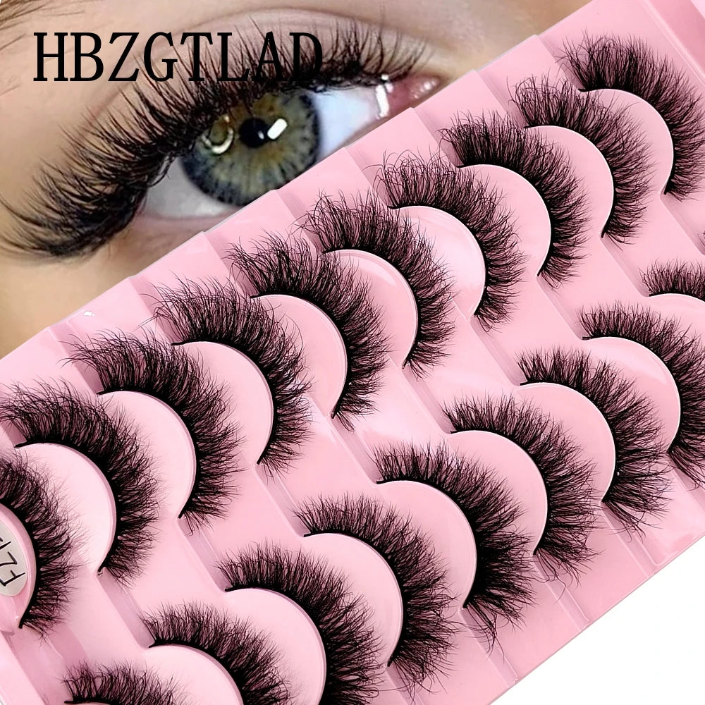 Handmade False Eyelashes Natural Nude Makeup