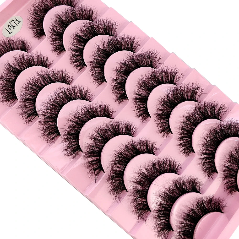 Handmade False Eyelashes Natural Nude Makeup