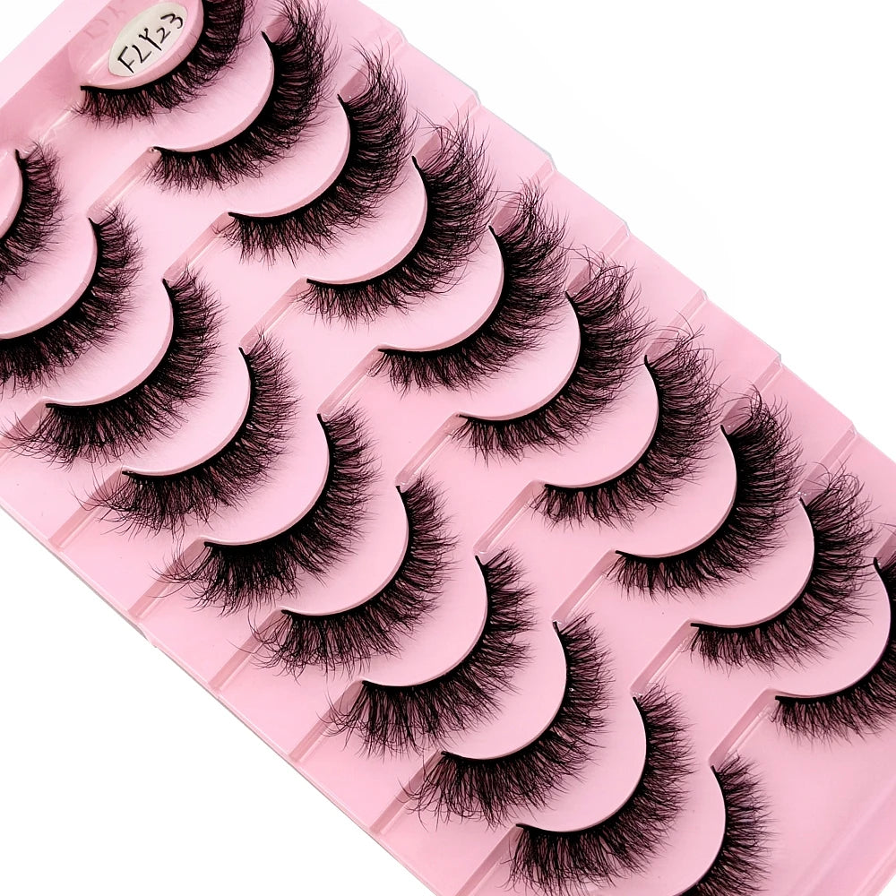 Handmade False Eyelashes Natural Nude Makeup