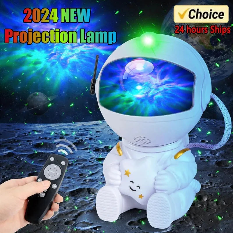 Galaxy Star Astronaut Projector For Children Gifts