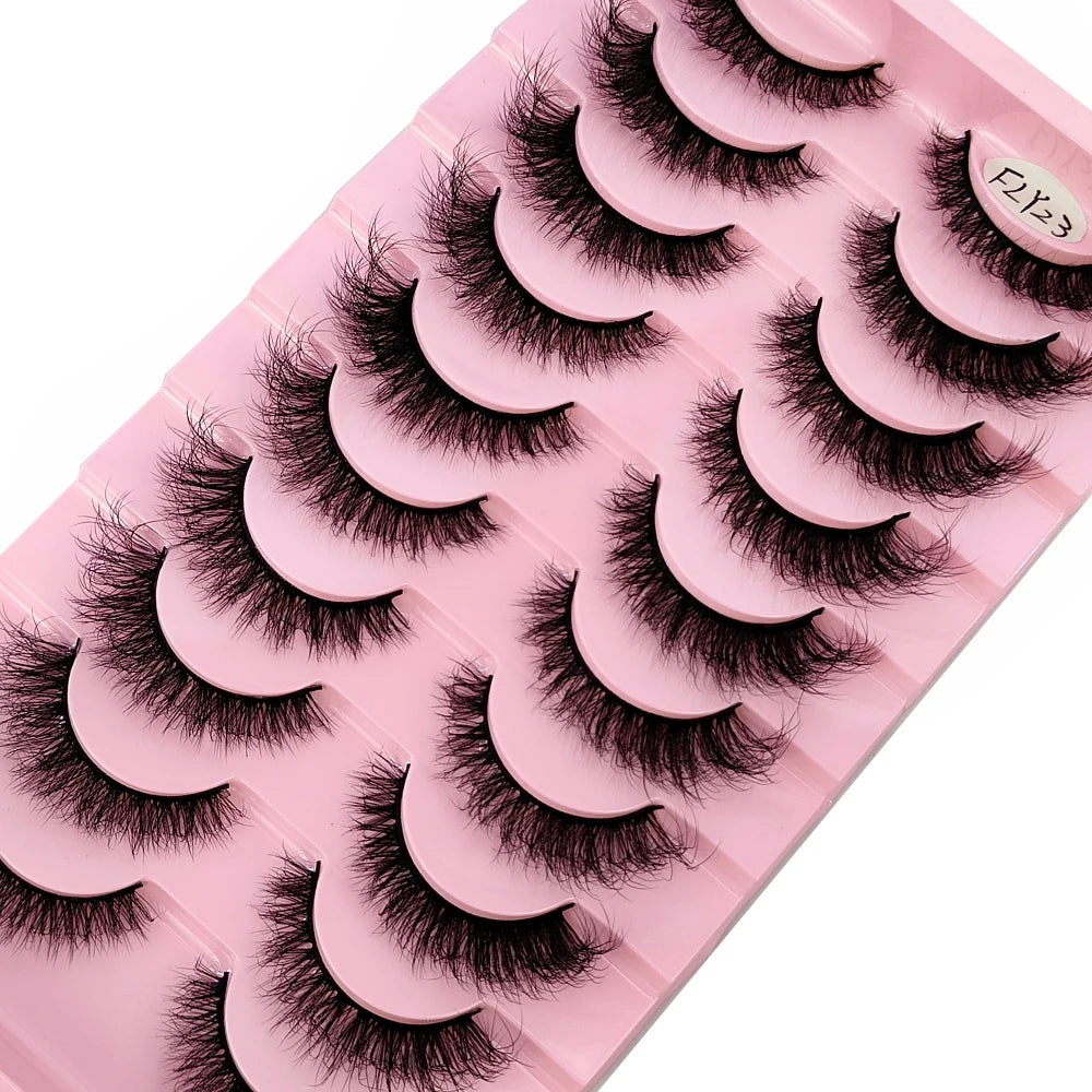 Handmade False Eyelashes Natural Nude Makeup