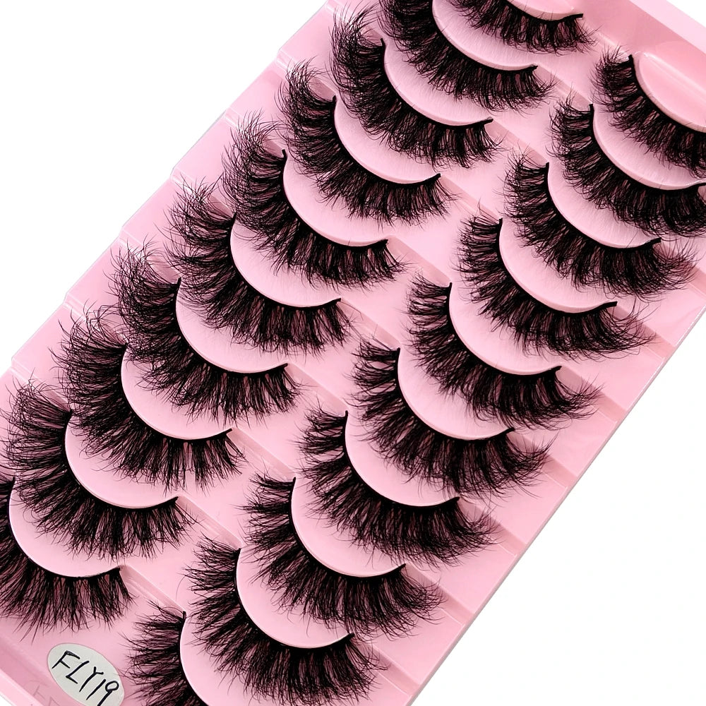 Handmade False Eyelashes Natural Nude Makeup