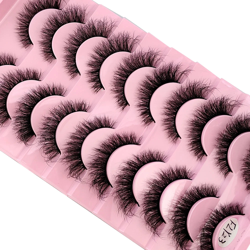 Handmade False Eyelashes Natural Nude Makeup