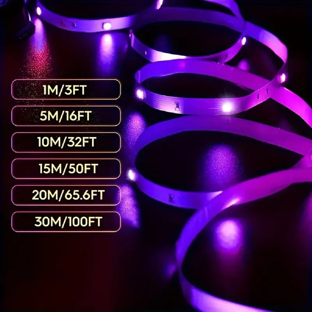 LED Strip Bluetooth Tape Decor for TV backlight Neon LED Lighting.