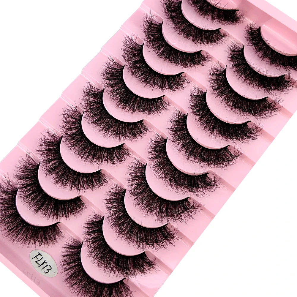 Handmade False Eyelashes Natural Nude Makeup