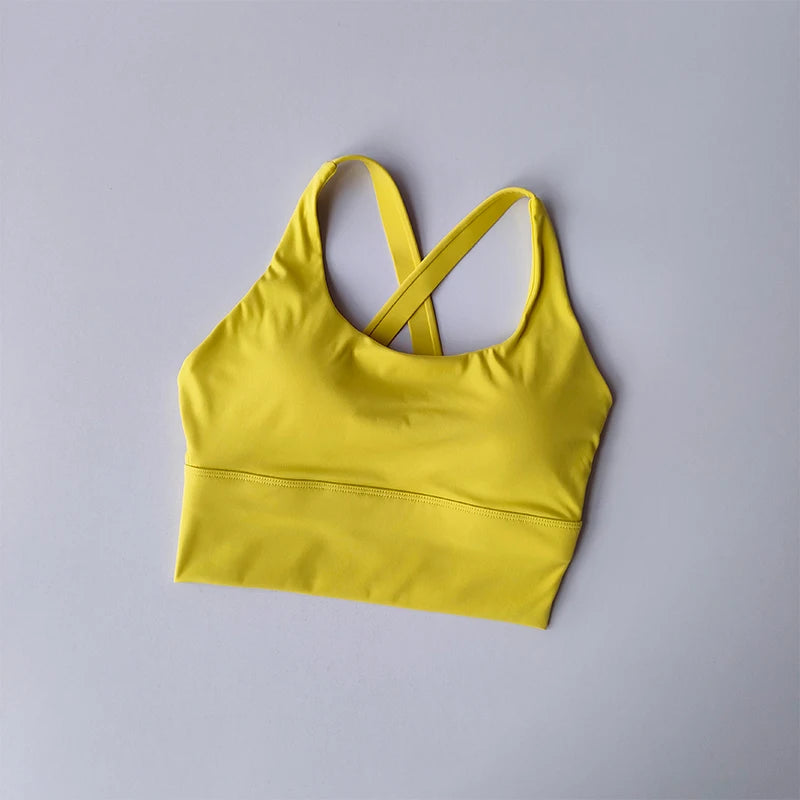 High-intensity Professional Shock-proof Huddle Running Bra Summer Cloth.