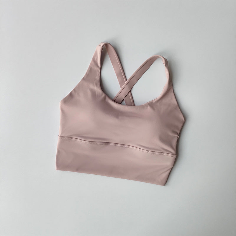 High-intensity Professional Shock-proof Huddle Running Bra Summer Cloth.