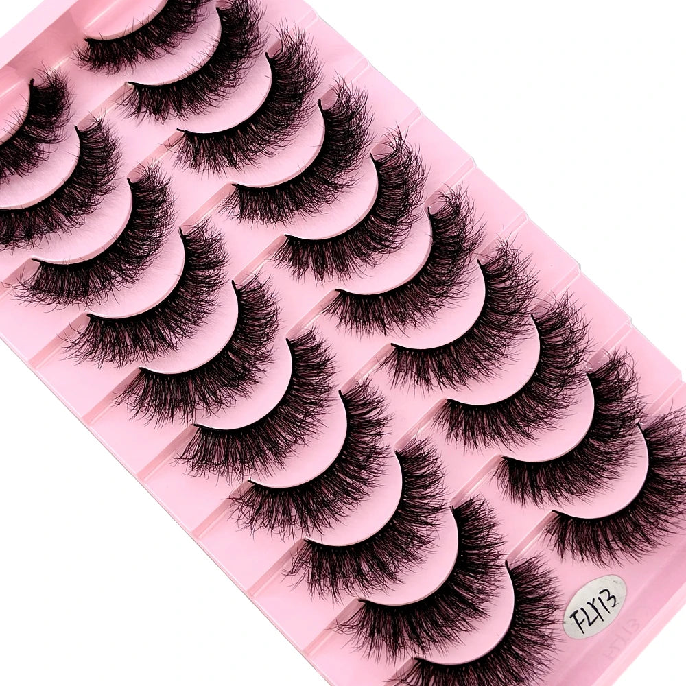Handmade False Eyelashes Natural Nude Makeup