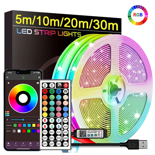 RGB Led Strip Lights  for Room Bedroom Decoration