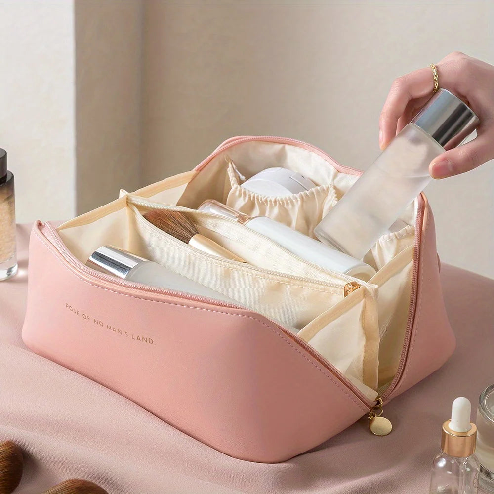 Makeup Organizer Female Toiletry Kit Bag.