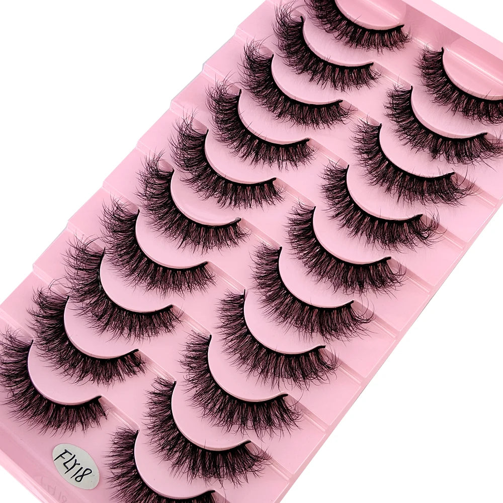 Handmade False Eyelashes Natural Nude Makeup