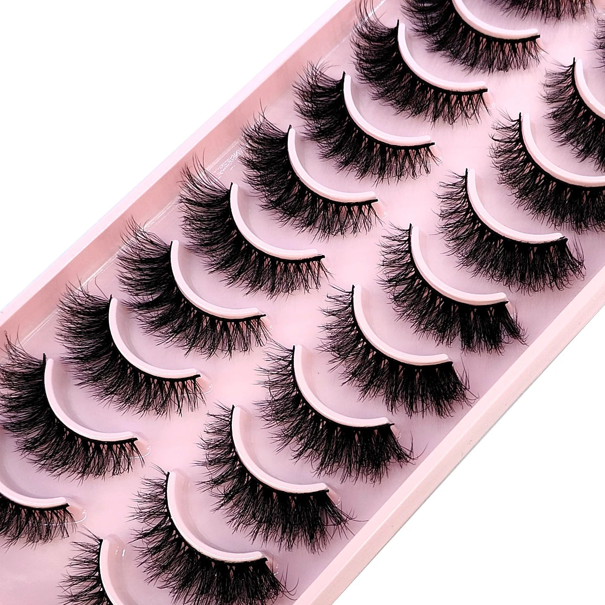 Handmade False Eyelashes Natural Nude Makeup