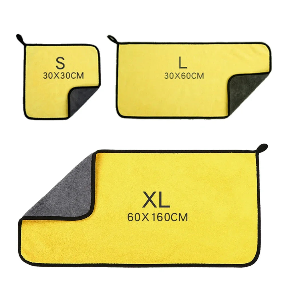 Car Wash Towel Microfiber High Water Absorption Cleaning Towels.
