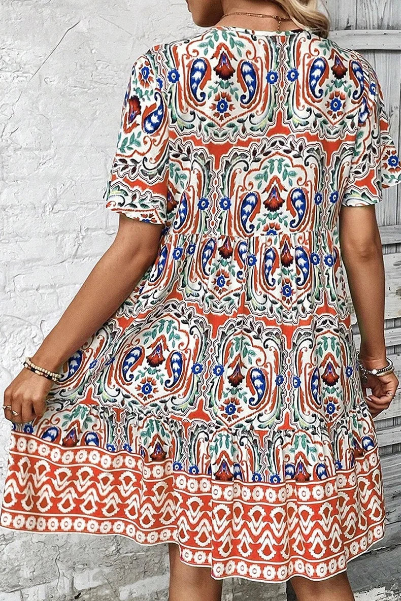 Loose Beach Dress Summer New