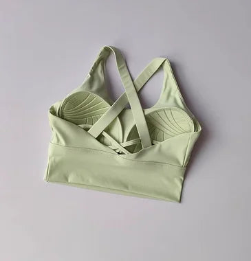 High-intensity Professional Shock-proof Huddle Running Bra Summer Cloth.
