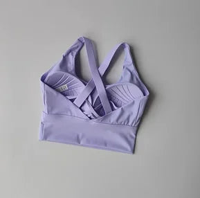 High-intensity Professional Shock-proof Huddle Running Bra Summer Cloth.